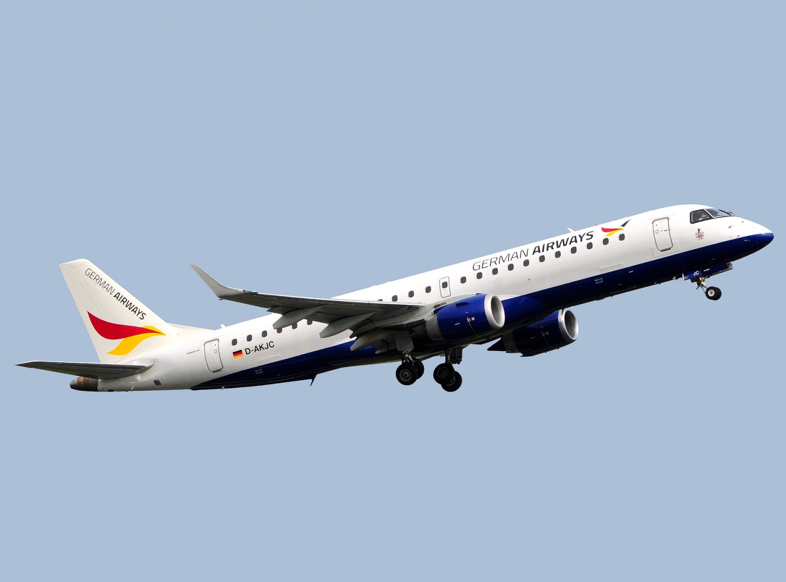 D-AKJC - ERJ-190LR (ERJ-190-100 LR) - German Airways - BRU - 01-06-2023
