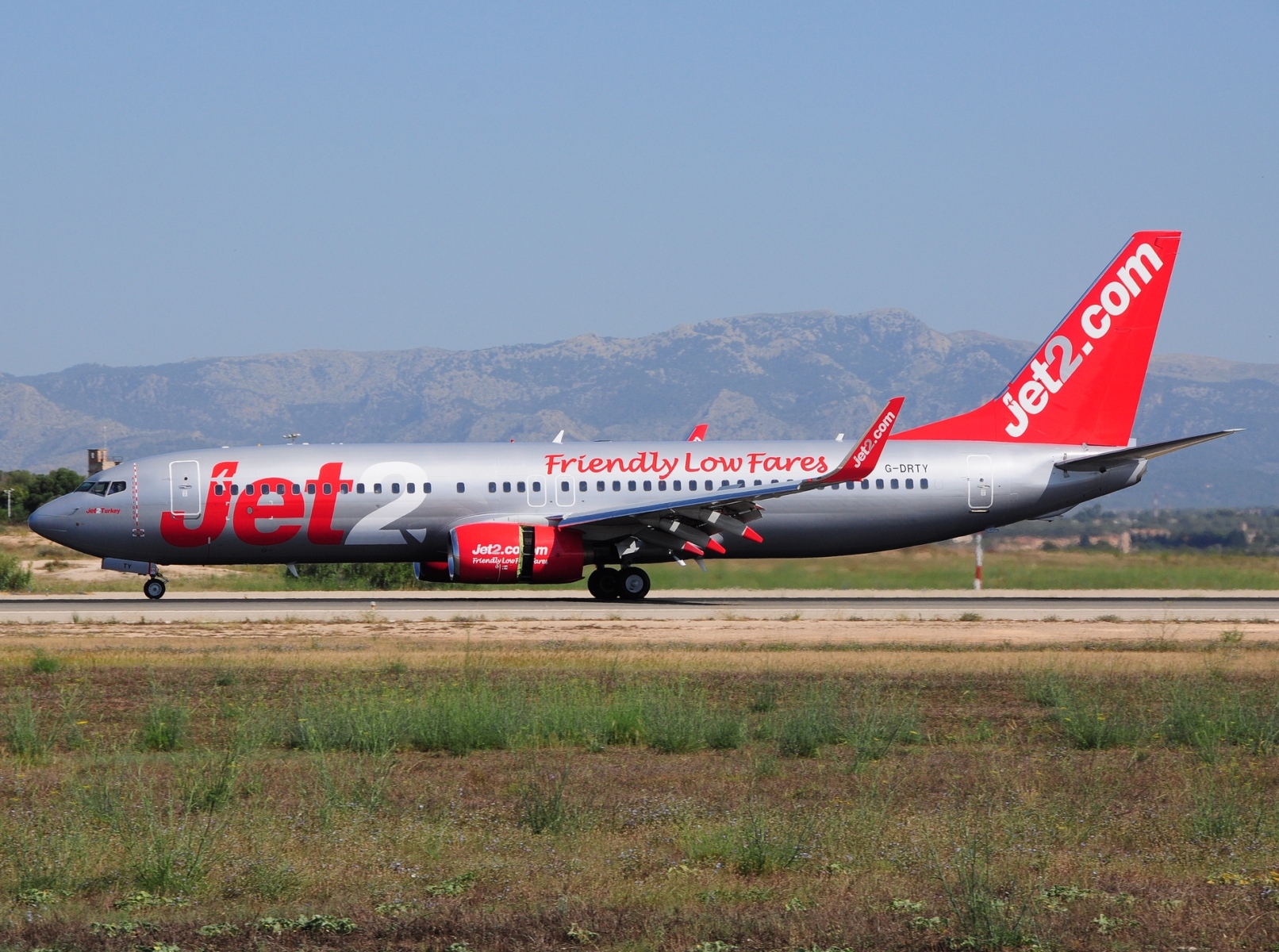 G-DRTY - 737-8AS(WL) - Jet2 - PMI - 24-06-2023