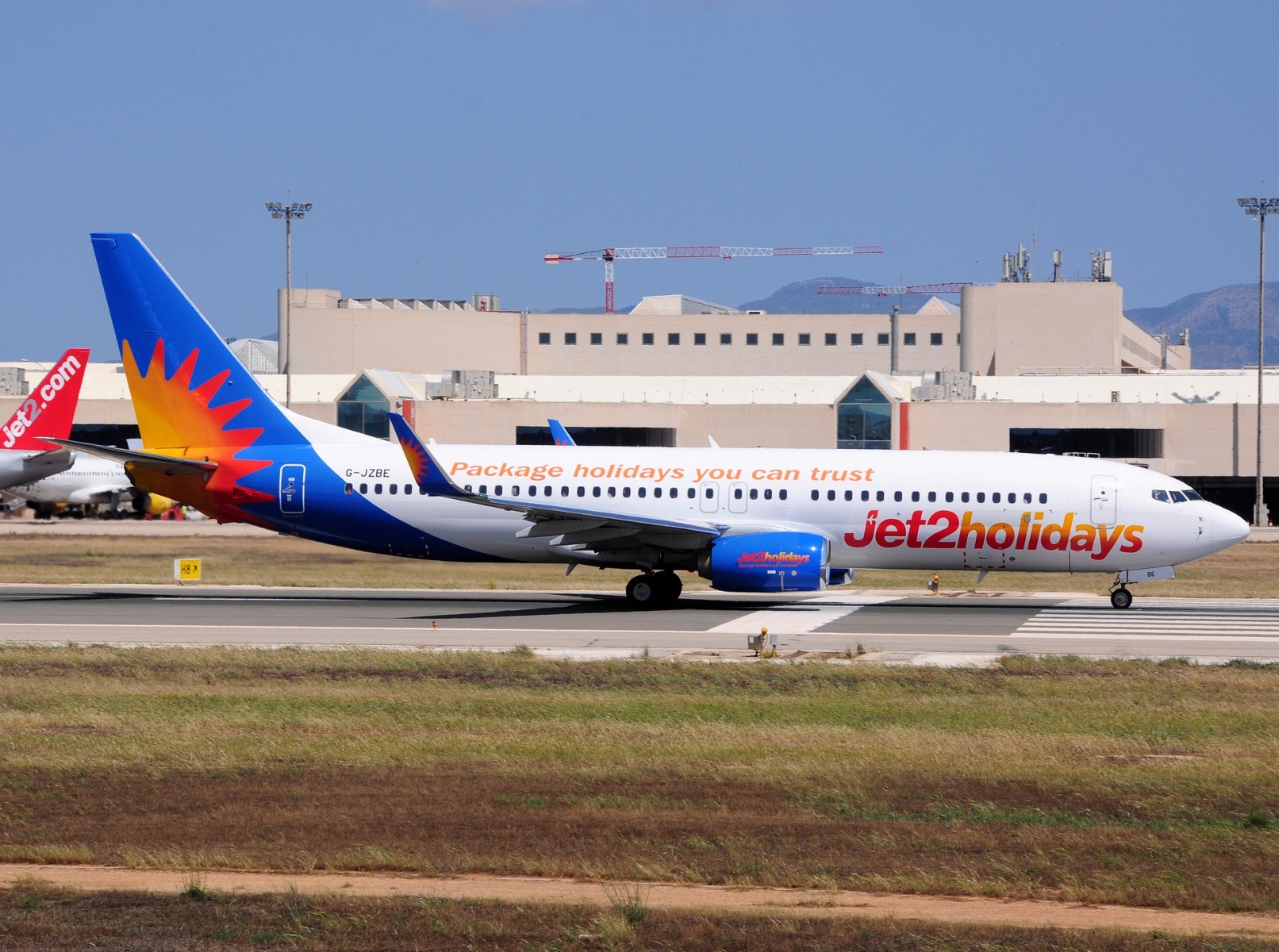 G-JZBE - 737-800(WL) - Jet2 - PMI - 23-06-2023