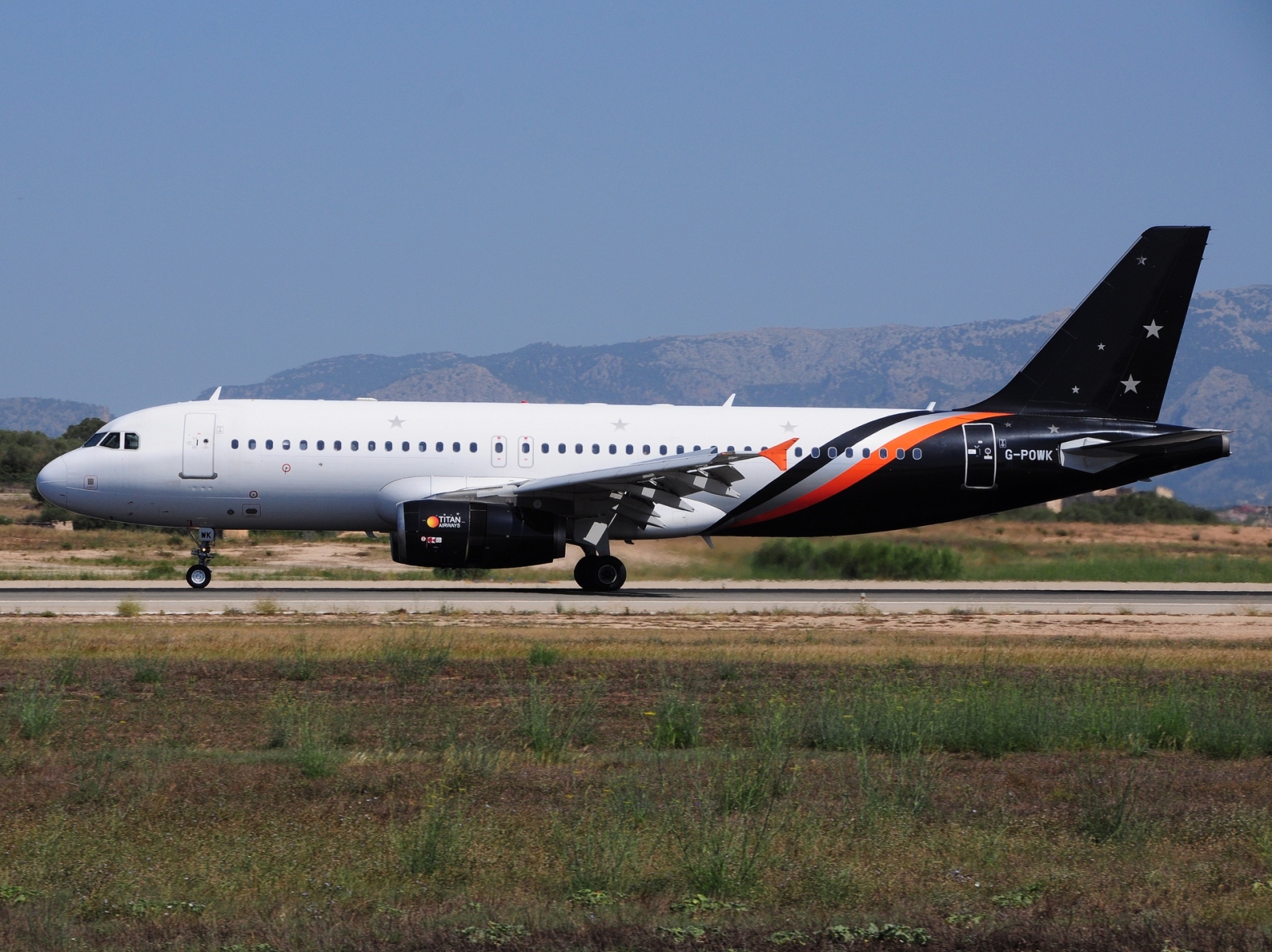 G-POWK - A320-233 - Titan Airways - PMI - 24-06-2023