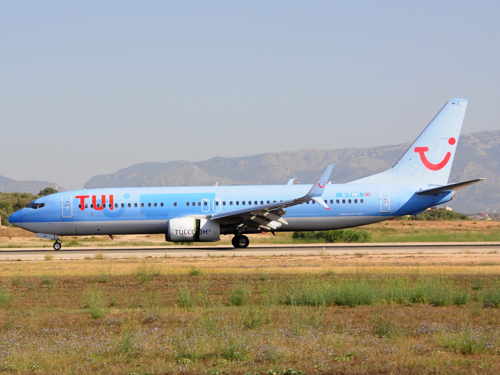 G-TAWY - 737-8K5(WL) - TUI Airways - PMI - 24-06-2023