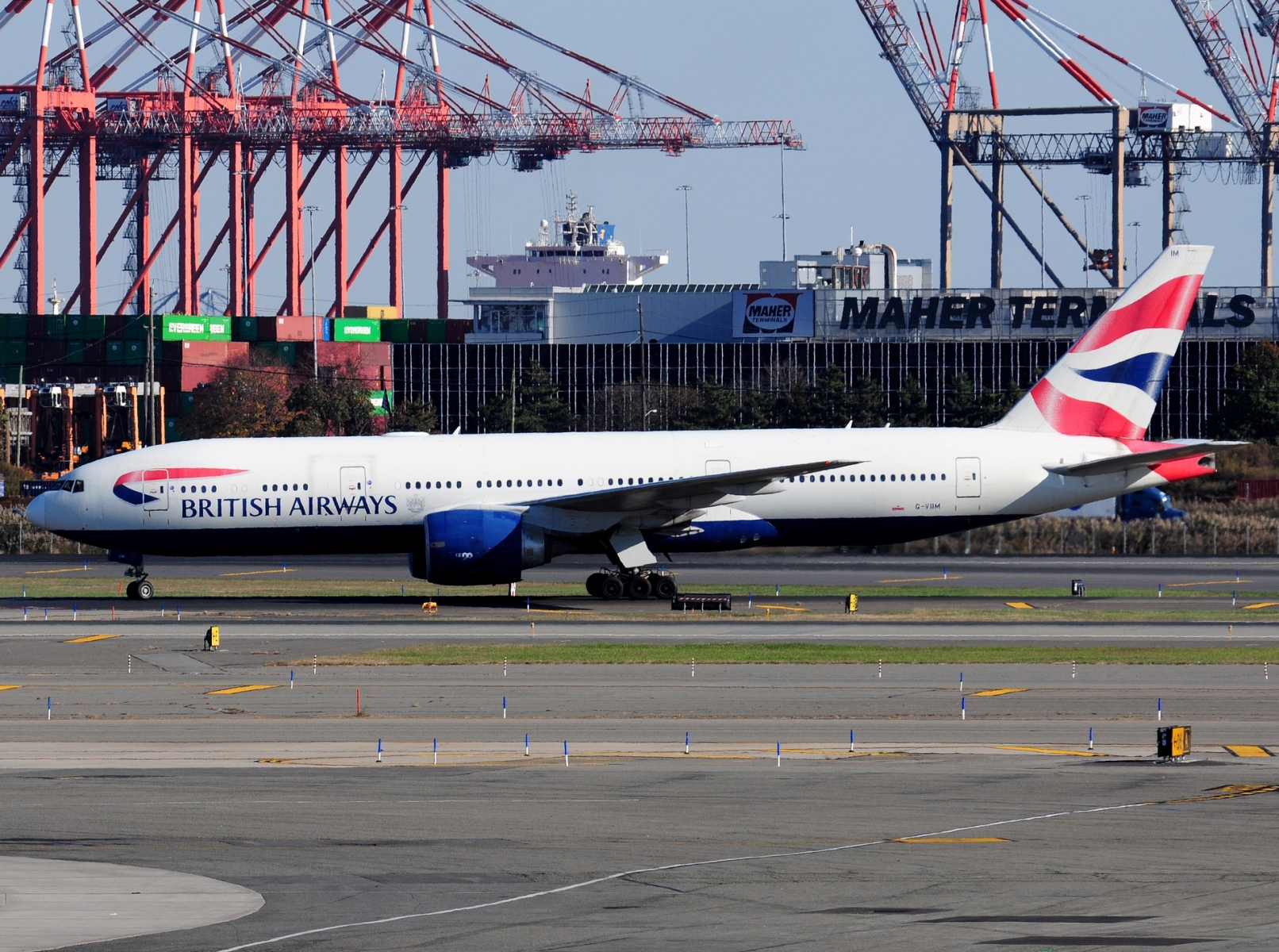 G-VIIM - 777-236(ER) - British Airways - EWR - 02-11-2023