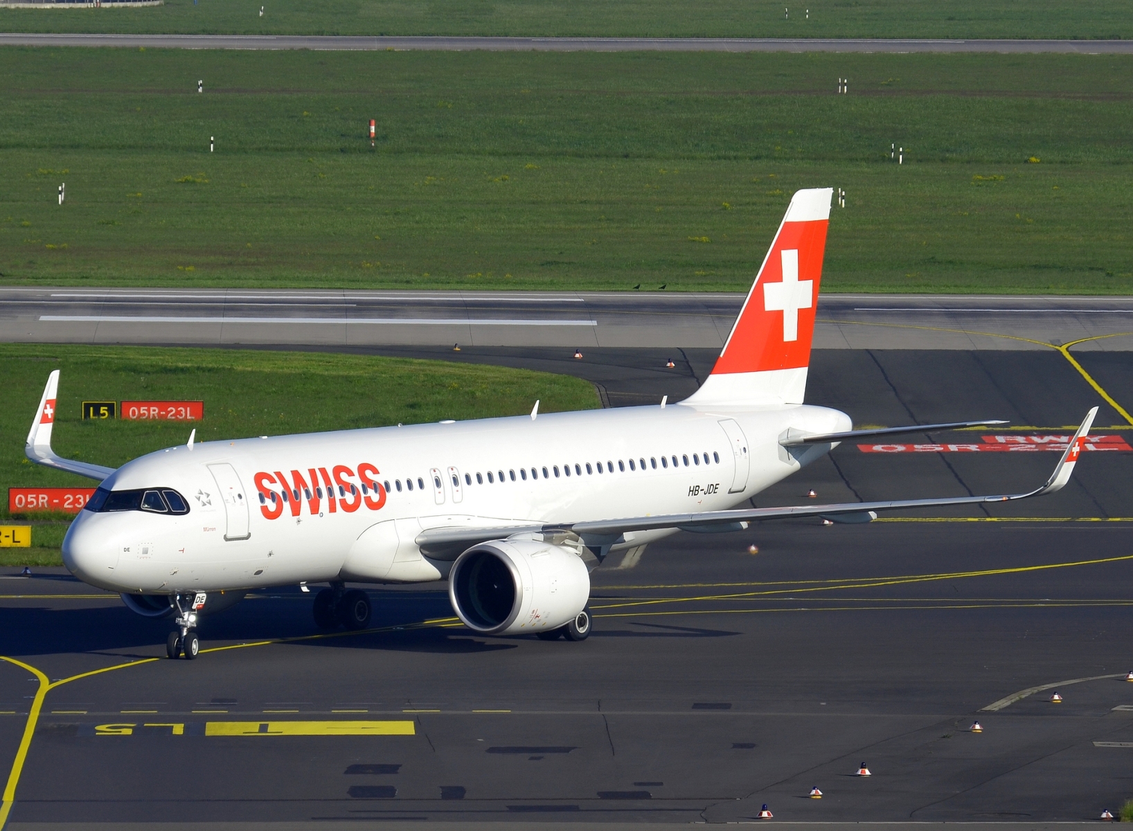 HB-JDE - A320-271N(WL) - Swiss - DUS - 30-04-2023