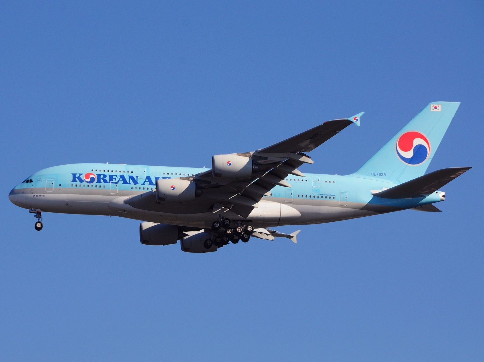HL7628 - A380-861 - Korean Air Lines - JFK - 28-10-2023