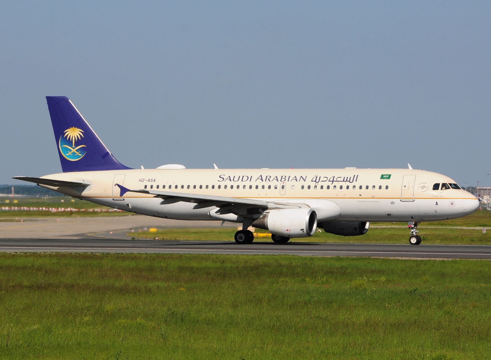 HZ-ASA - A320-214 - Saudi Arabian Airlines - FRA - 25-05-2023