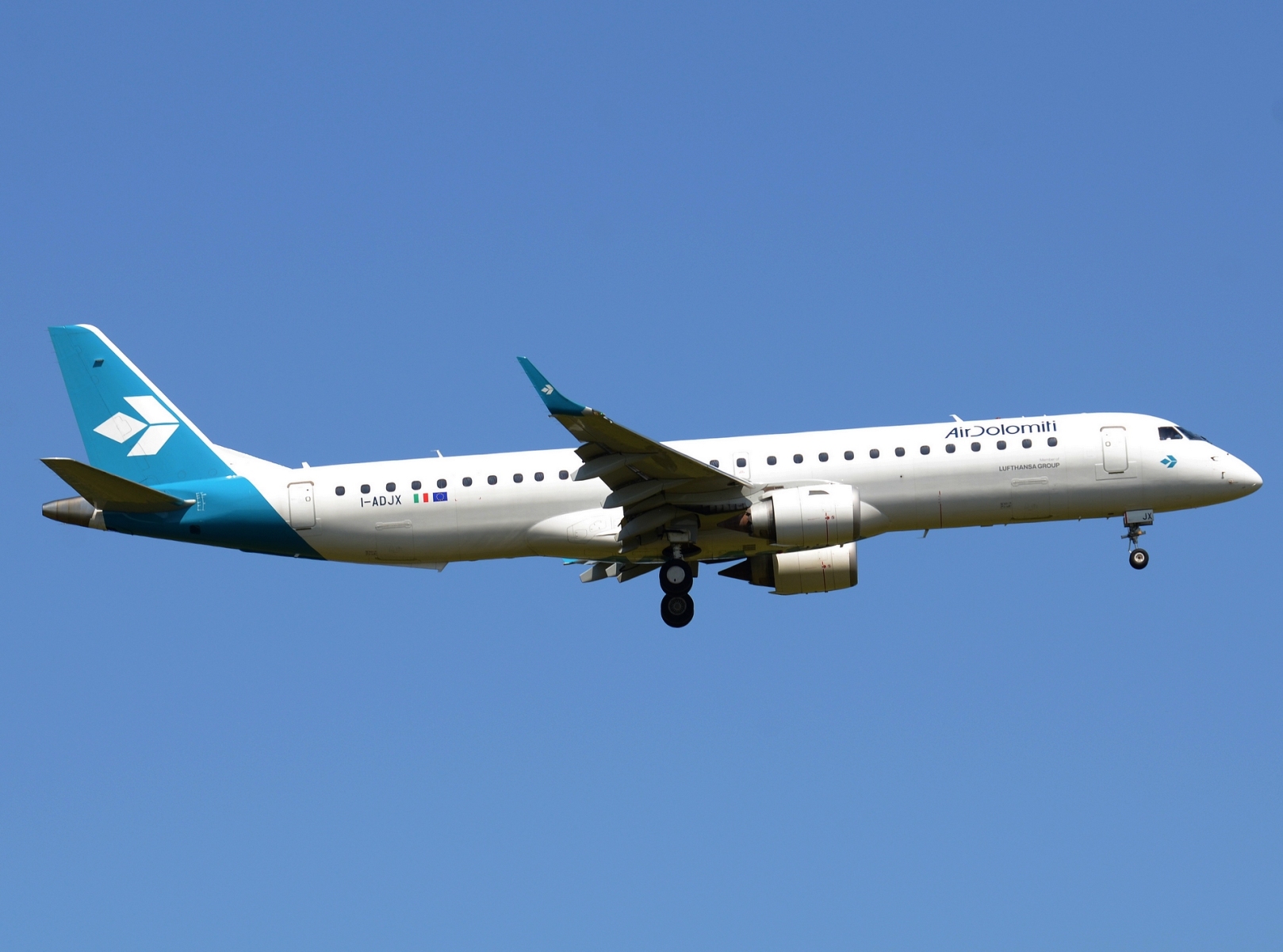 I-ADJX - ERJ-195LR (ERJ-190-200 LR) - Air Dolomiti - FRA - 25-05-2023