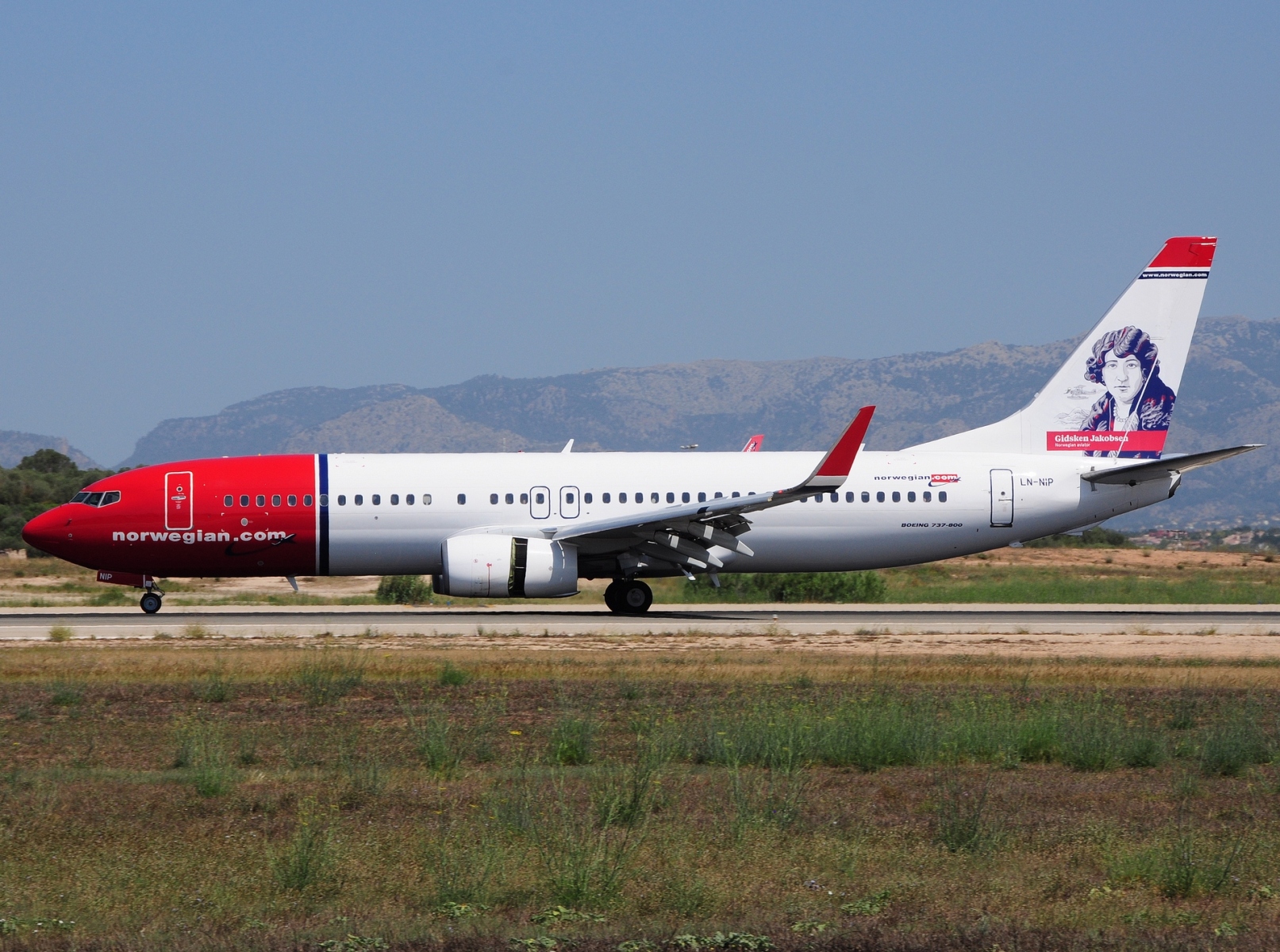 LN-NIP - 737-86N(WL) - Norwegian Air Shuttle - PMI - 24-06-2023