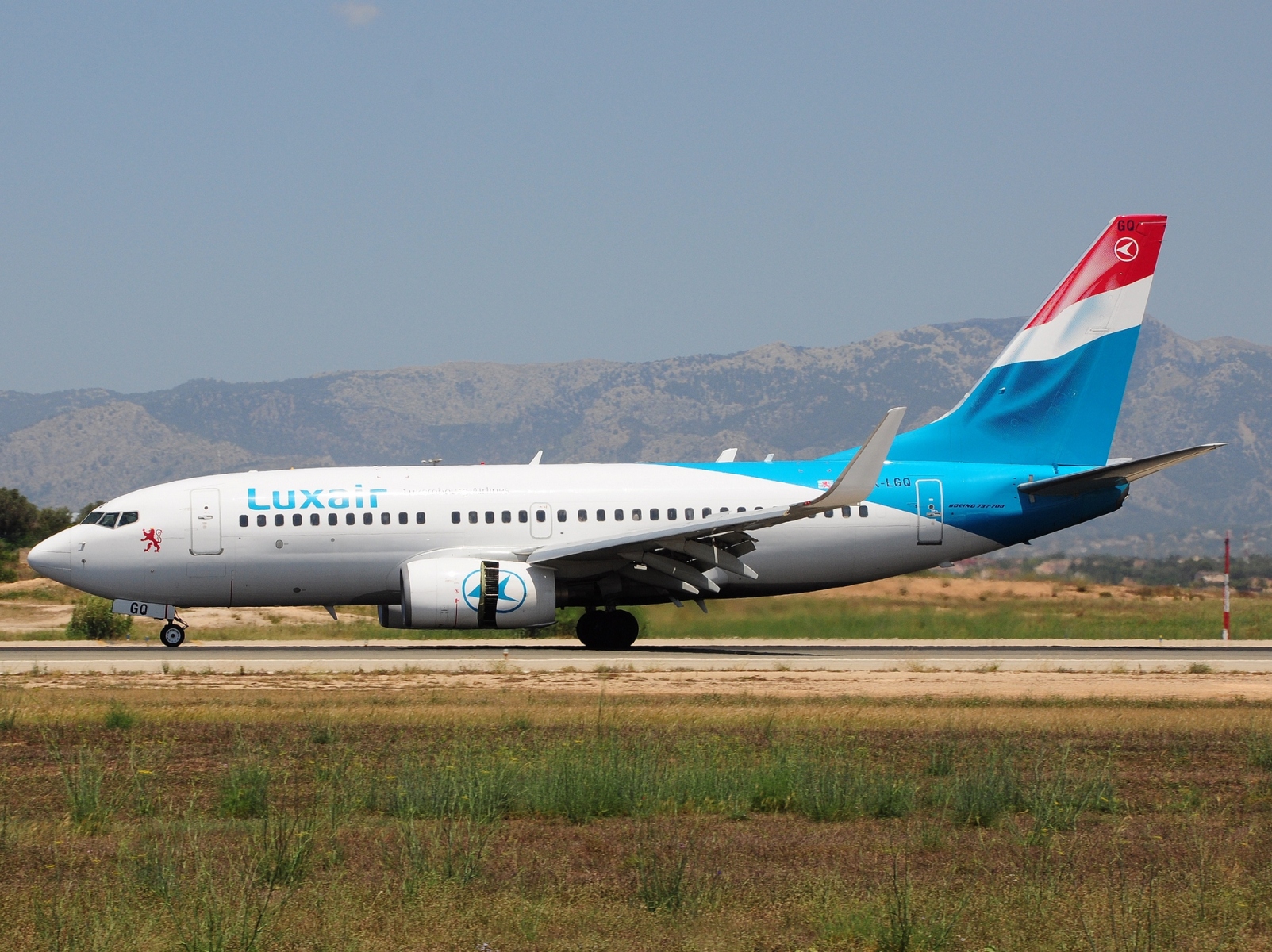 LX-LGQ - 737-7C9(WL) - Luxair - PMI - 24-06-2023