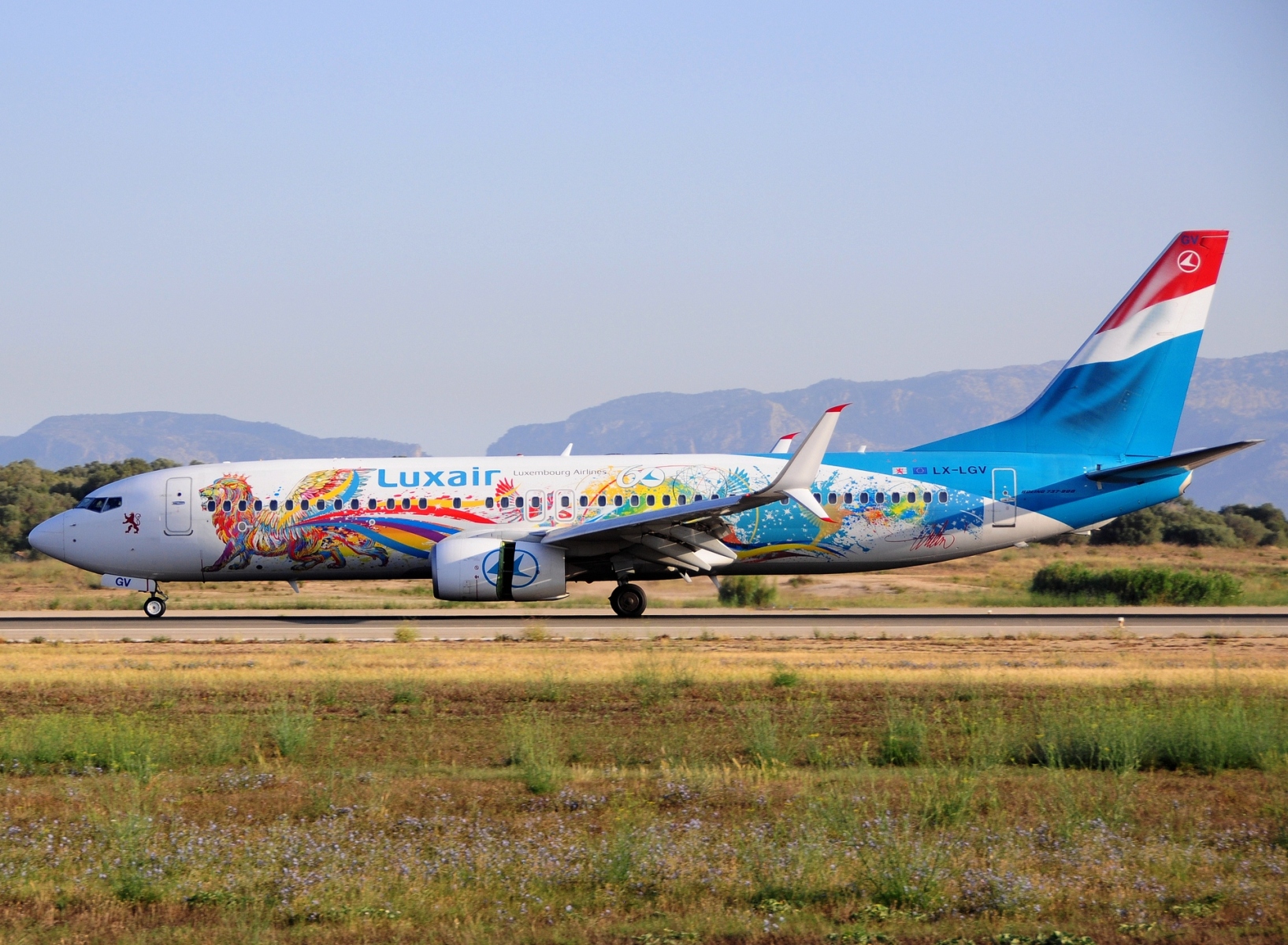 LX-LGV - 737-8C9(WL) - Luxair - PMI - 24-06-2023