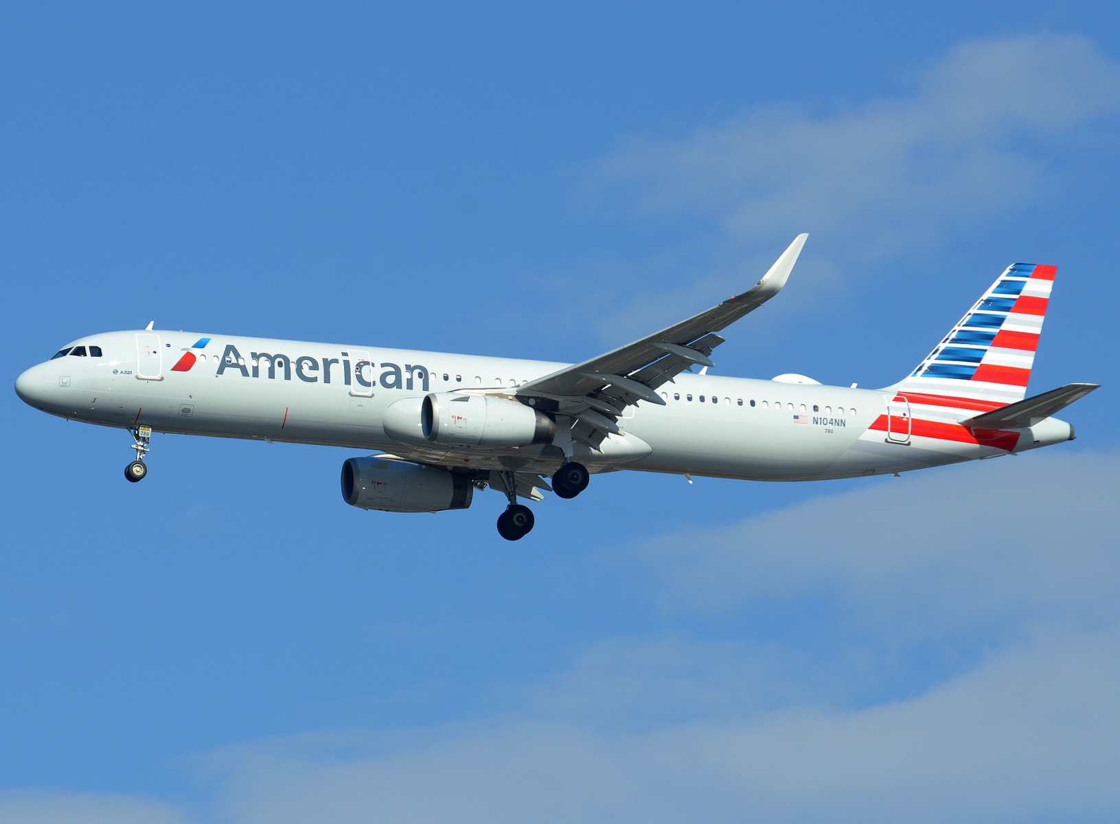 N104NN - A321-231(WL) - American Airlines - JFK - 28-10-2023