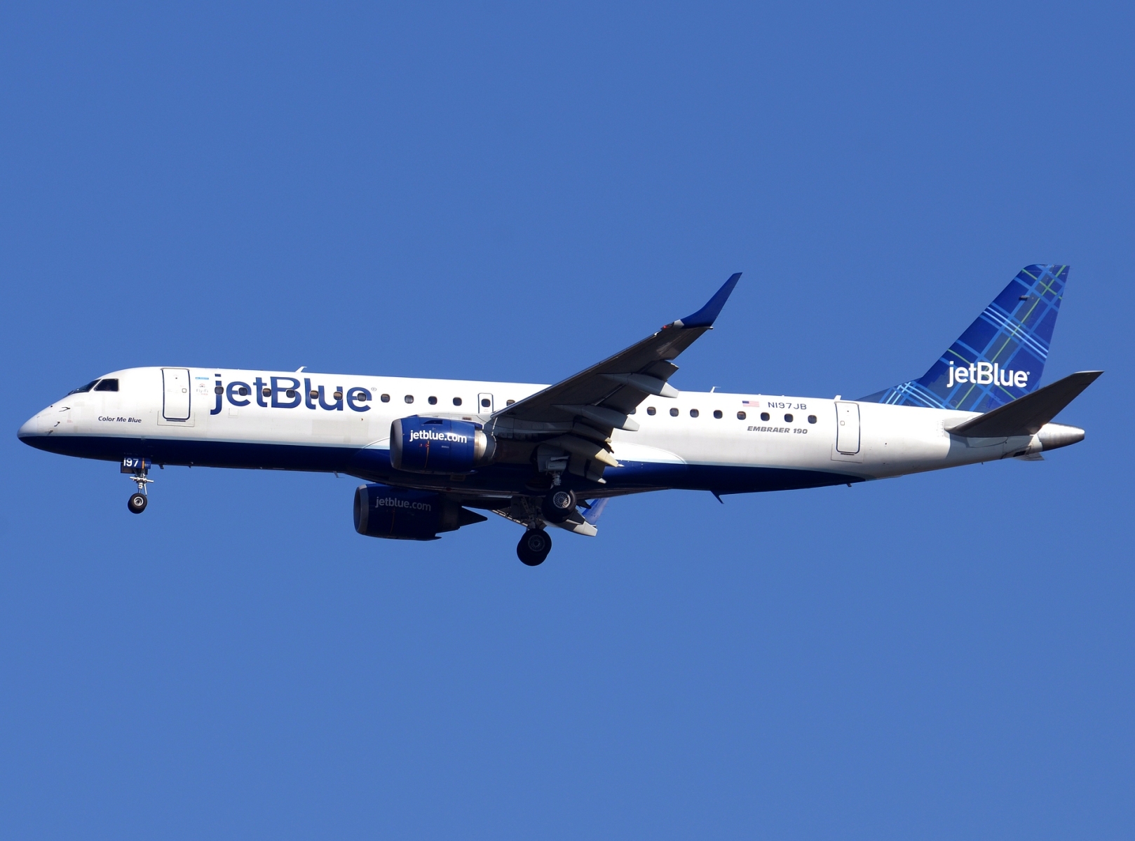 N197JB - ERJ-190AR (ERJ-190-100 IGW) - JetBlue Airways - JFK - 28-10-2023