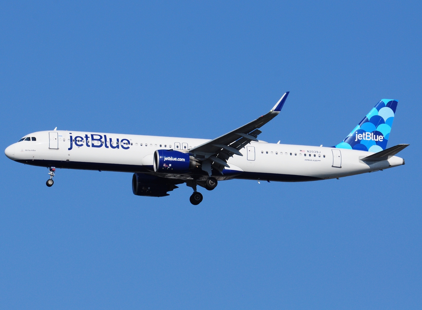 N2039J - A321-271NX(WL) - JetBlue Airways - JFK - 28-10-2023