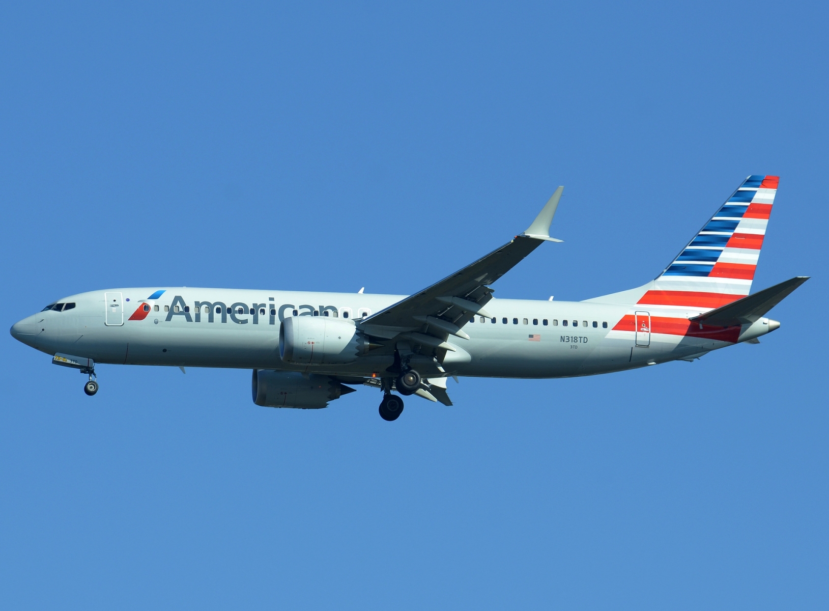 N318TD - 737-8 MAX - American Airlines - JFK - 28-10-2023