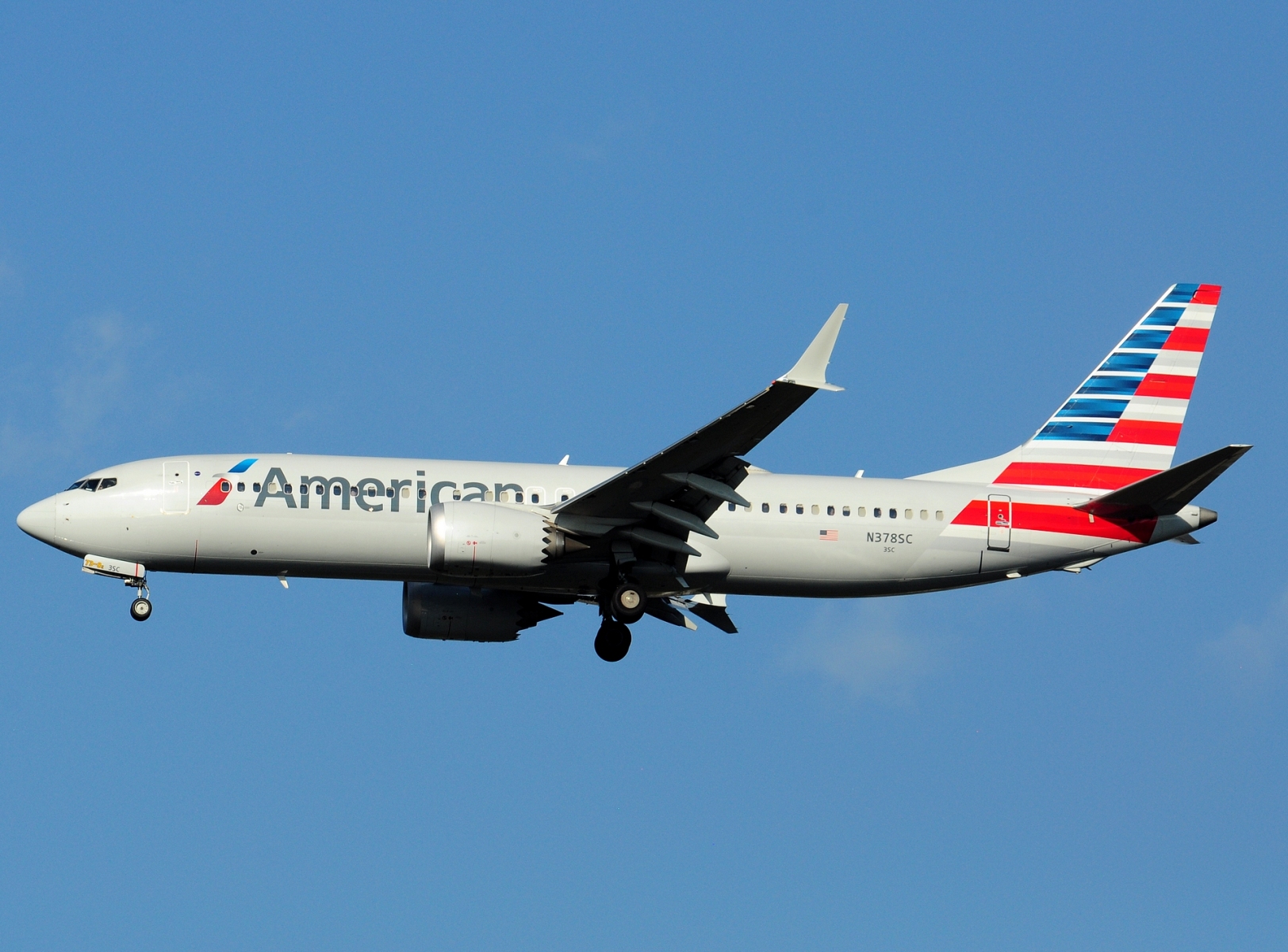 N378SC - 737-8 MAX - American Airlines - JFK - 28-10-2023
