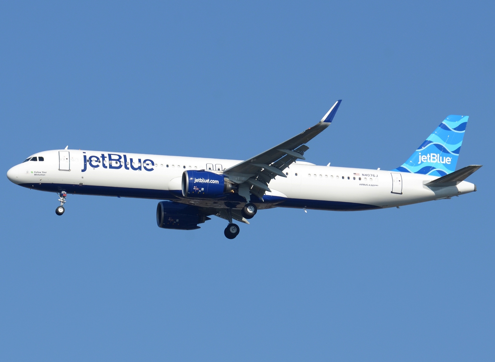 N4076J - A321-271NX(WL) - JetBlue Airways - JFK - 28-10-2023