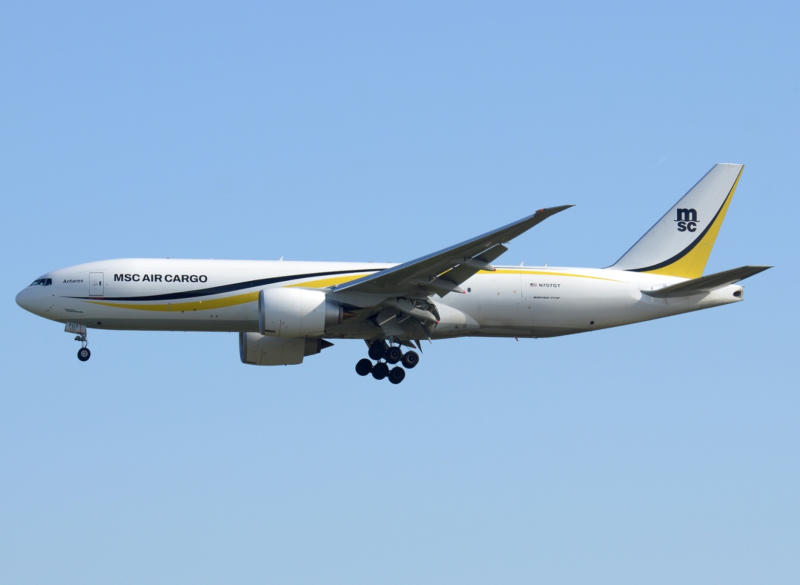 N707GT - 777-F - MSC Air Cargo - LGG - 05-04-2023