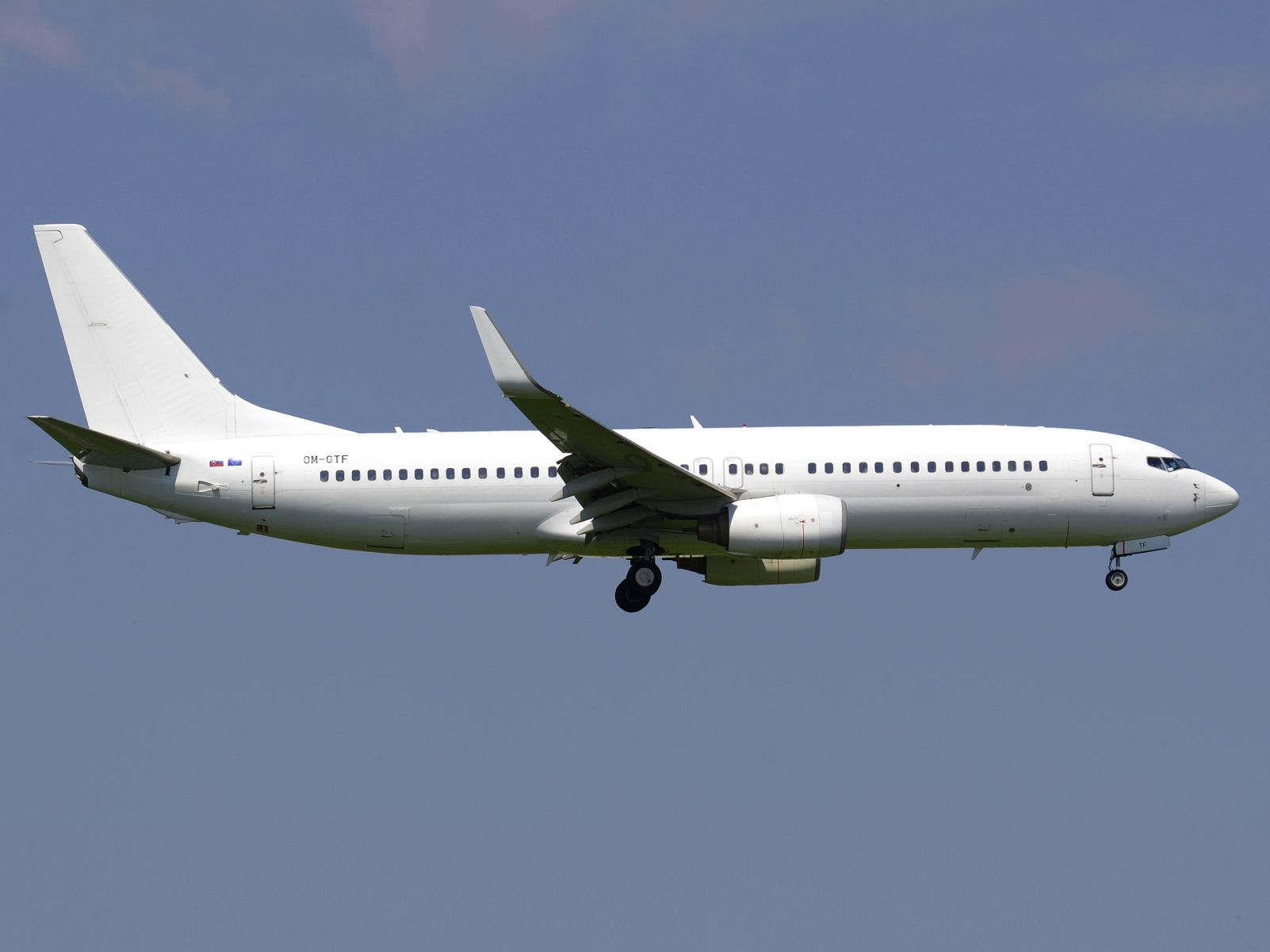 OM-GTF - 737-86J(WL) - Go2Sky - BRU - 13-05-2023