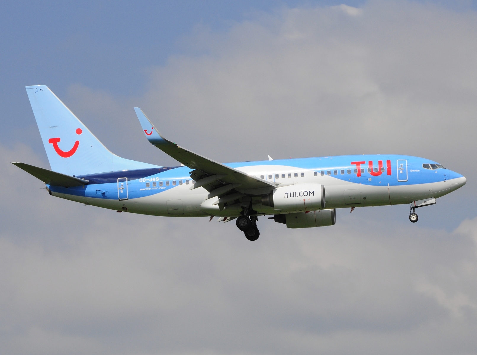 OO-JAS - 737-7K5(WL) - TUI Airlines Belgium - BRU - 19-04-2023