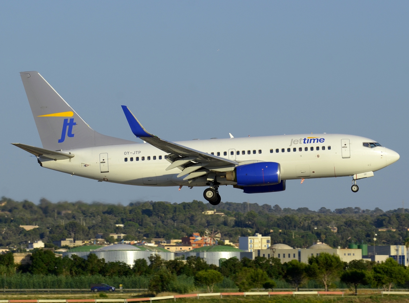 OY-JTP - 737-79L(WL) - JetTime - PMI - 24-06-2023