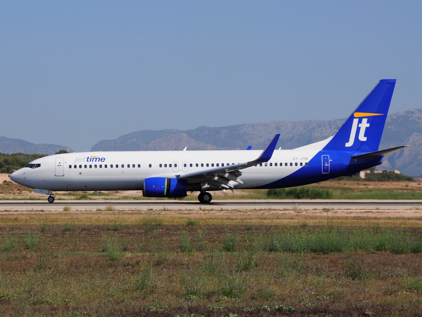 OY-JYB - 737-8KN(WL) - JetTime - PMI - 24-06-2023