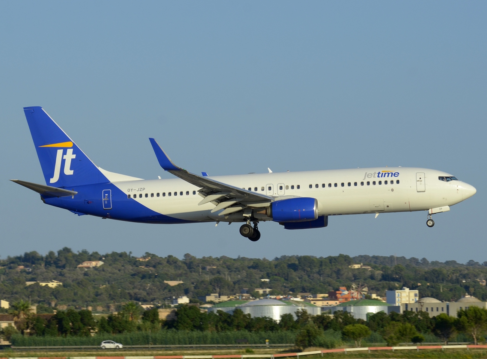 OY-JZP - 737-8U3(WL) - JetTime - PMI - 24-06-2023