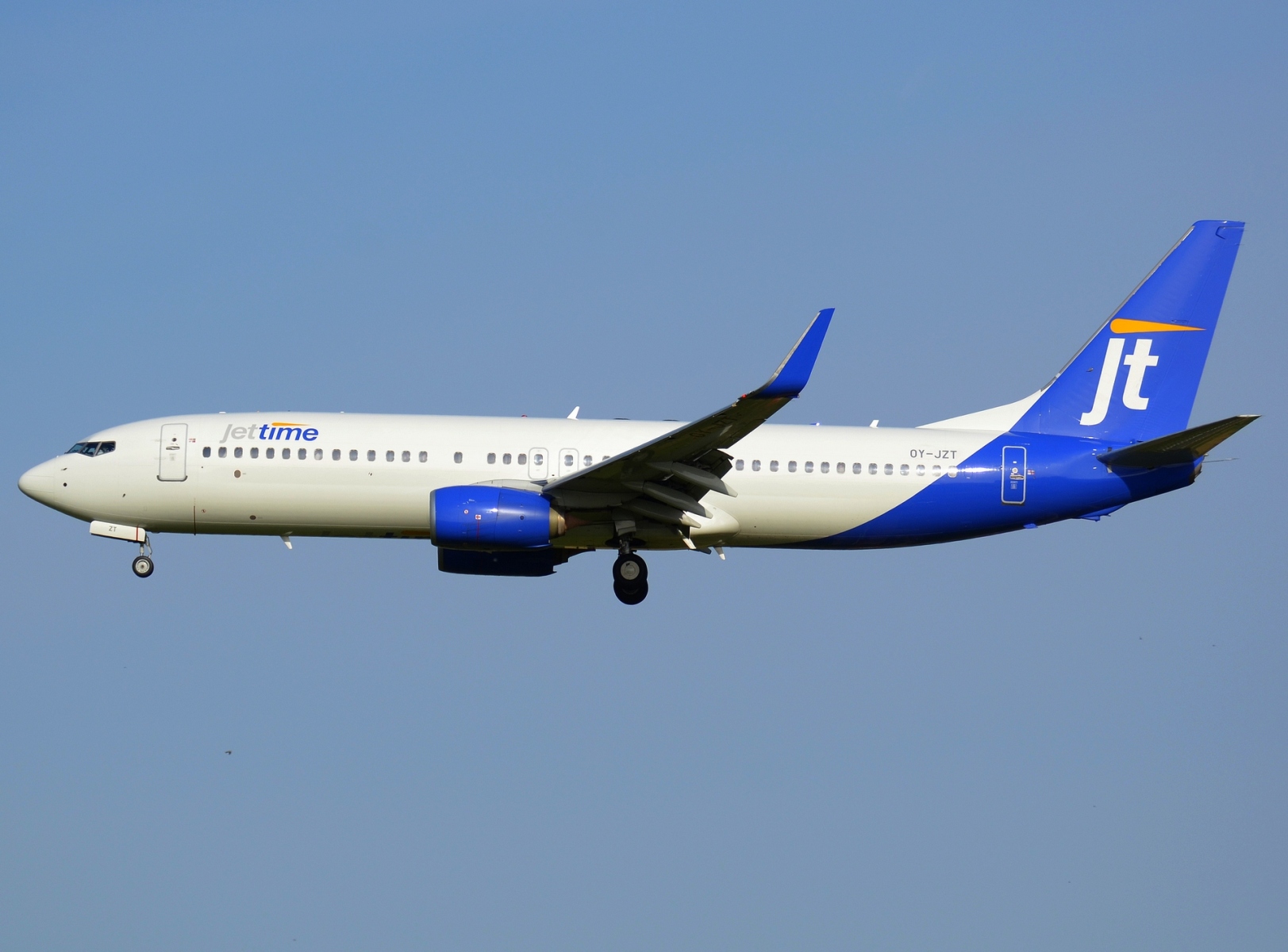 OY-JZT - 737-8AL(WL) - JetTime - BRU - 29-05-2023