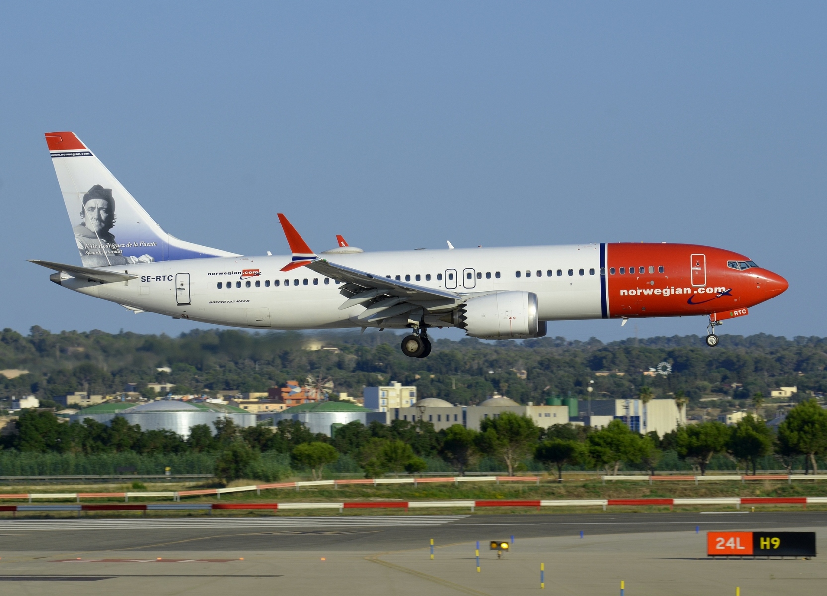SE-RTC - 737-8 MAX - Norwegian Air Sweden - PMI - 24-06-2023