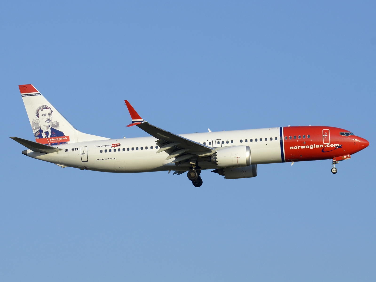 SE-RTE - 737-8 MAX - Norwegian Air Sweden - PMI - 23-06-2023