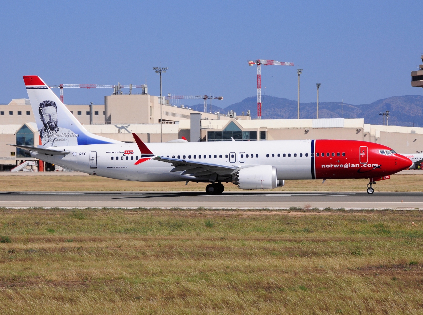 SE-RYC - 737-8 MAX - Norwegian Air Sweden - PMI - 24-06-2023