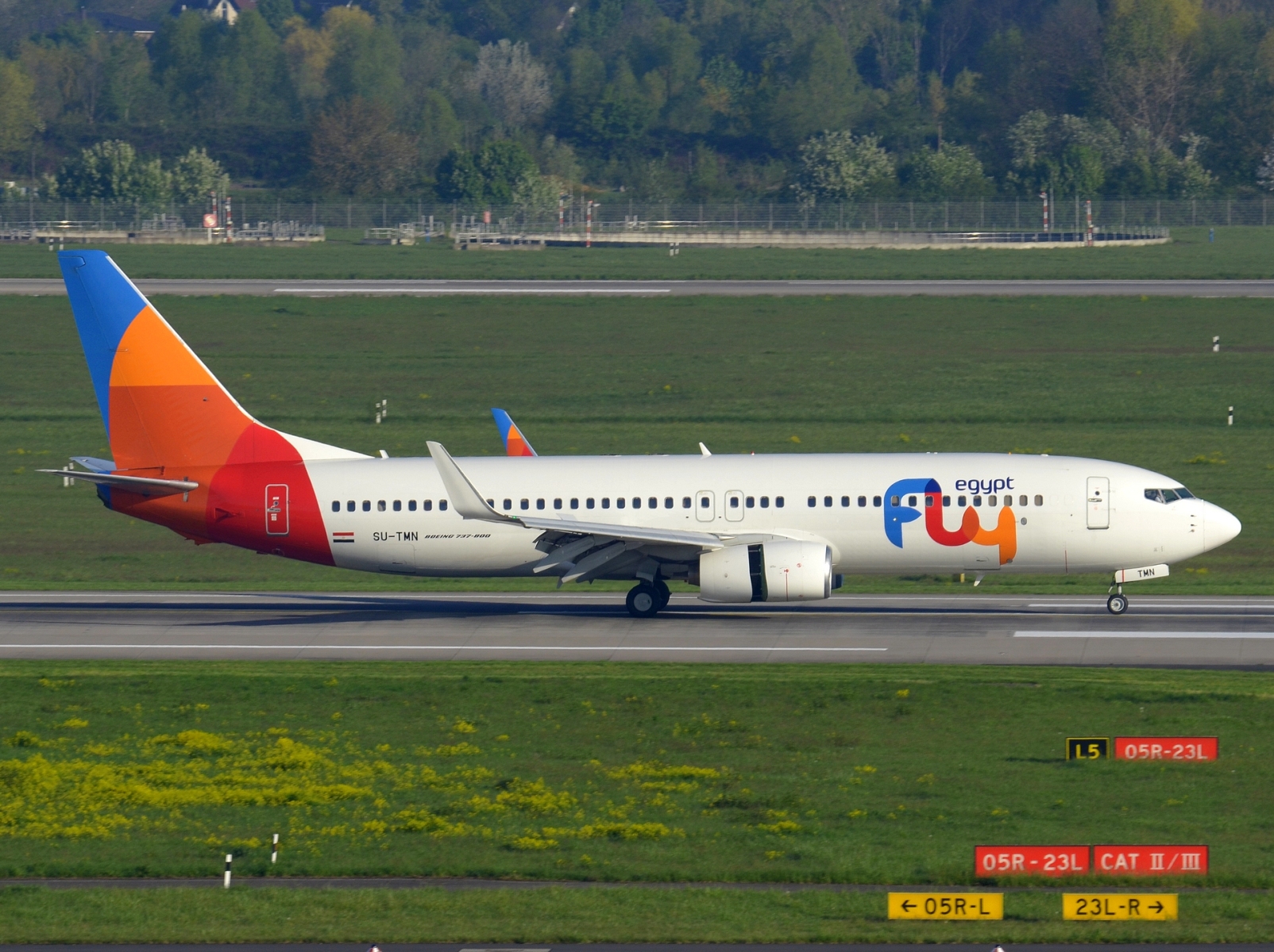 SU-TMN - 737-86N(WL) - FlyEgypt - DUS - 30-04-2023