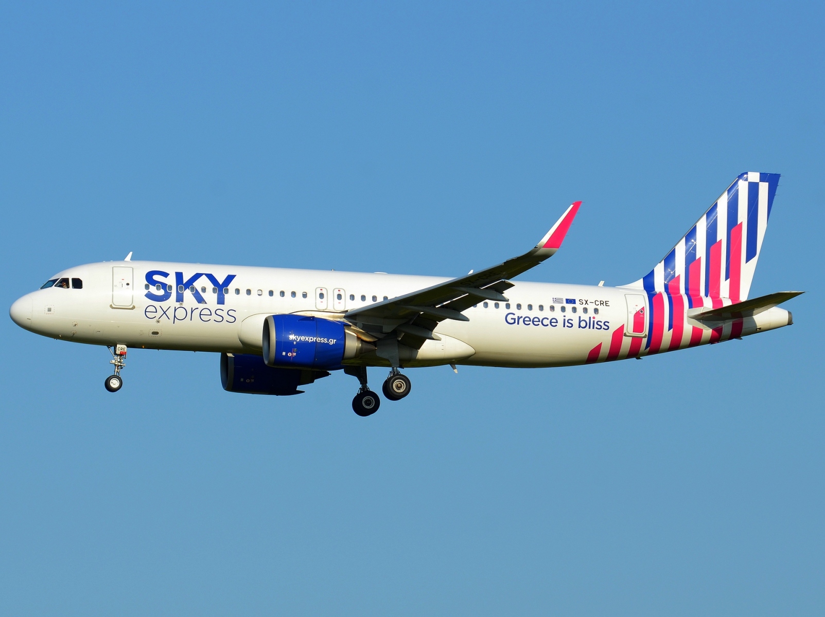 SX-CRE - A320-251N(WL) - Sky Express - BRU - 04-06-2023