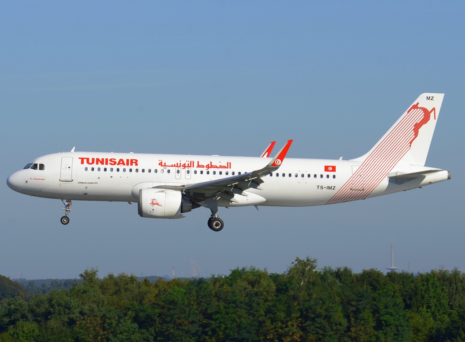 TS-IMZ - A320-251N(WL) - Tunisair - BRU - 06-09-2023