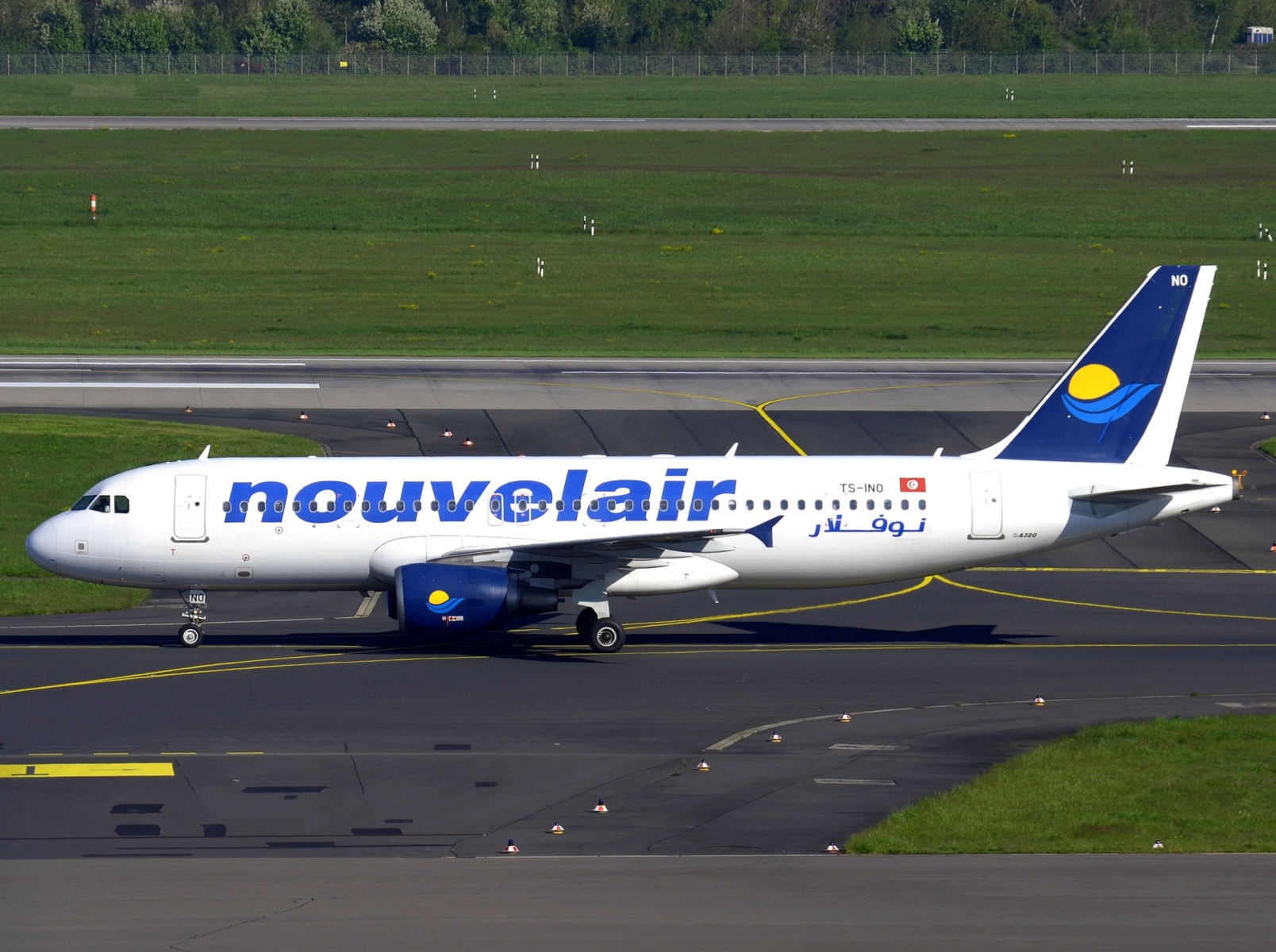 TS-INO - A320-214 - Nouvelair Tunisie - DUS - 30-04-2023