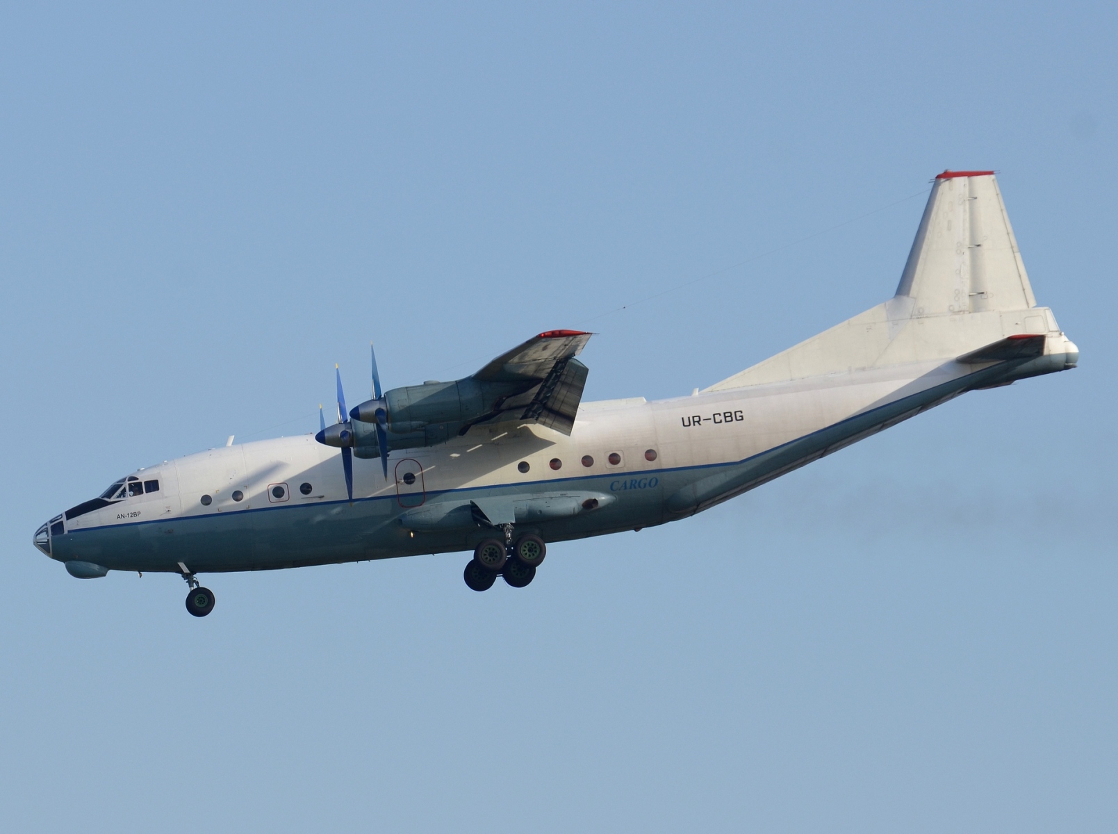 UR-CBG - Antonov An-12 - Cavok Air - LGG - 05-04-2023