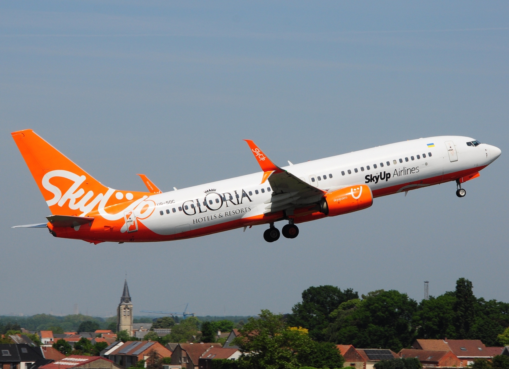 UR-SQC - 737-8H6(WL) - SkyUp Airlines - BRU - 01-06-2023
