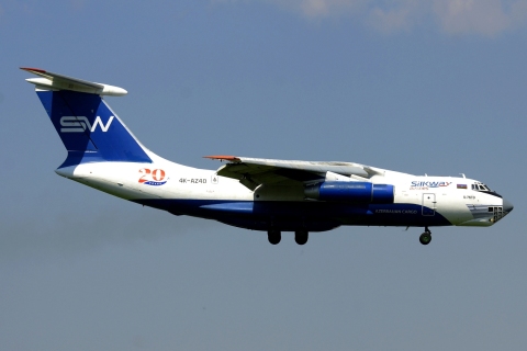 4K-AZ40 - Ilyushin Il-76TD - Silk Way Airlines - BRU - 13-05-2023b