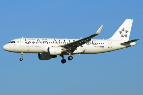 9A-CTO - A320-214 - Croatia Airlines - BRU - 29-05-2023