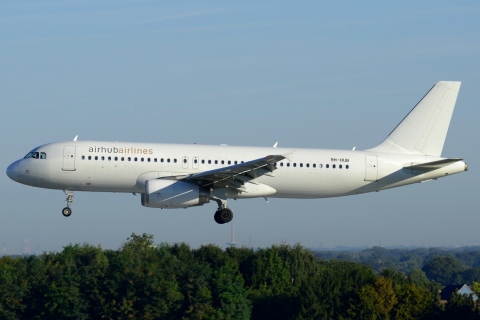 9H-HUB - A320-232 - Airhub Airlines - BRU - 06-09-2023