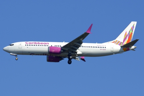9Y-BAR - 737-8 MAX - Caribbean Airlines - JFK - 28-10-2023
