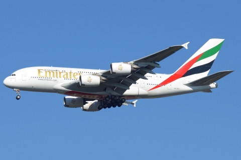 A6-EEV - A380-861 - Emirates - JFK - 28-10-2023