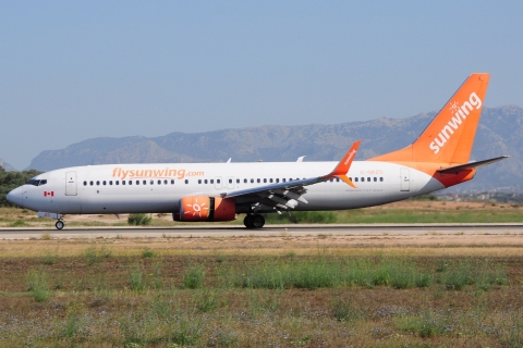 C-GBZS - 737-8SH(WL) - Sunwing Airlines - PMI - 24-06-2023