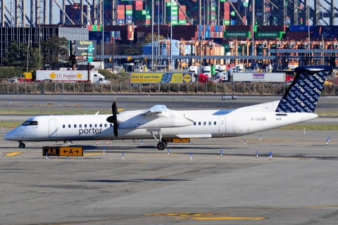C-GLQE - DHC-8-402 - Porter Airlines - EWR - 02-11-2023