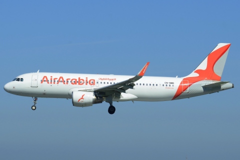 CN-NMR - A320-214(WL) - Air Arabia Maroc - BRU - 06-09-2023
