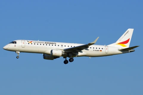 D-AGMP - ERJ-190AR (ERJ-190-100 IGW) - German Airways - BRU - 04-06-2023