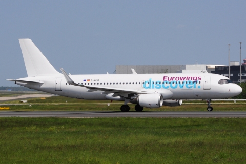 D-AIUR - A320-214(WL) - Eurowings Discover - FRA - 26-05-2023b