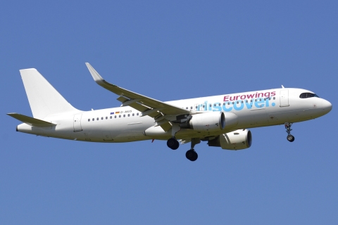 D-AIUS - A320-214(WL) - Eurowings Discover - FRA - 25-05-2023
