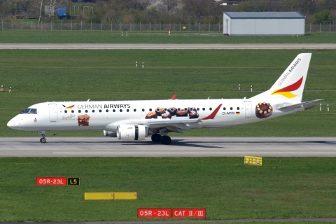 D-APRI - ERJ-190LR (ERJ-190-100 LR) - German Airways - DUS - 05-04-2023