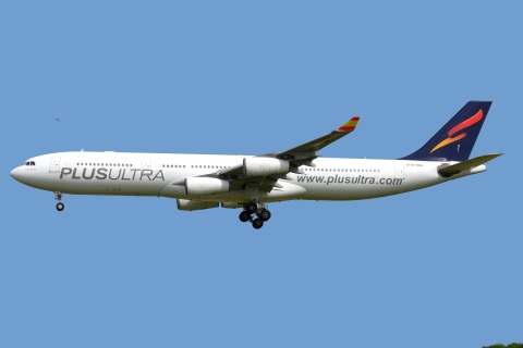 EC-NBU - A340-313 - Plus Ultra Lineas Aereas - BRU - 29-05-2023