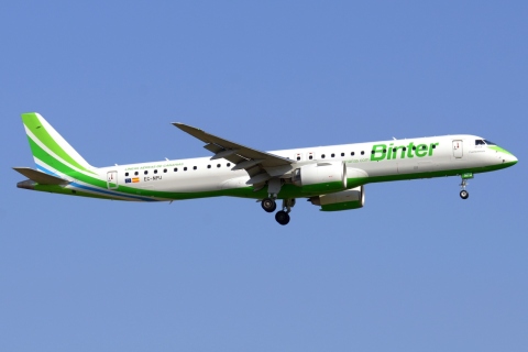 EC-NPU - ERJ-195-E2 (ERJ-190-400 STD) - Binter Canarias - PMI - 23-06-2023