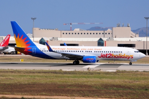 G-JZBE - 737-800(WL) - Jet2 - PMI - 23-06-2023